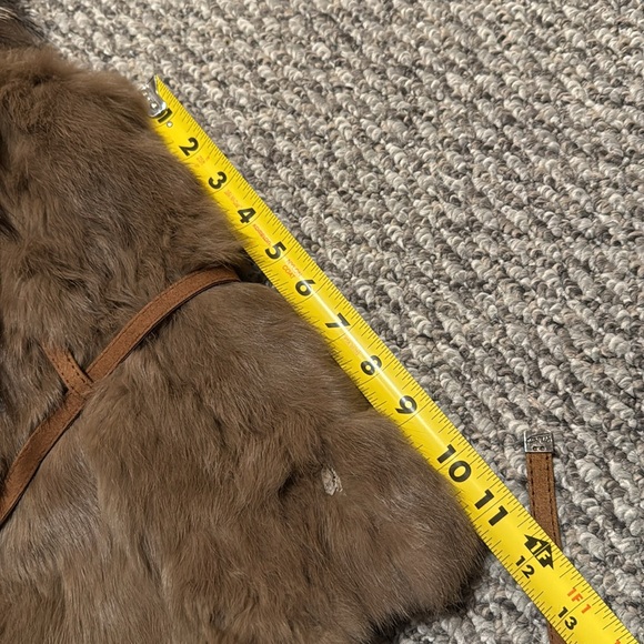 Akira genuine rabbit hair vest - Picture 5 of 9